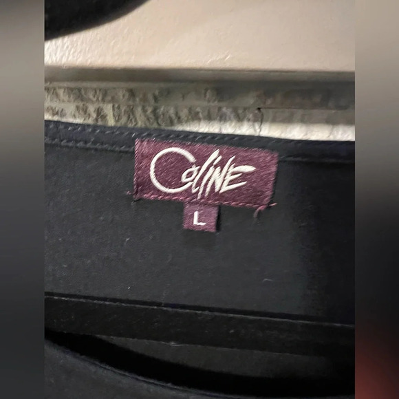 Coline Large Black abstract print L/S Dress - Picture 4 of 7